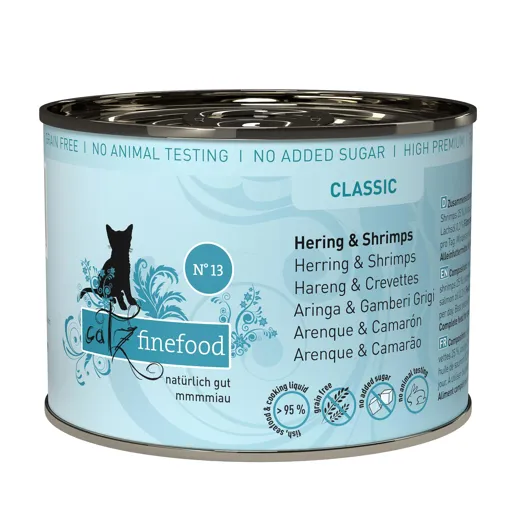 catz finefood Classic N13 Hering & Krabben 200g