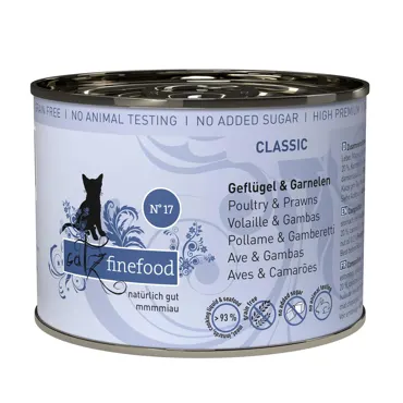 catz finefood Classic N°17 - Geflügel & Garnelen