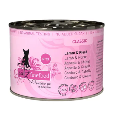 catz finefood Classic N°19 - Lamm & Pferd