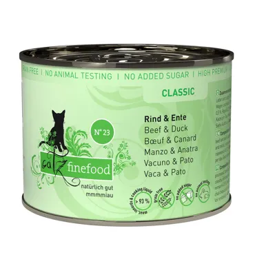 catz finefood Classic N°23 - Rind & Ente