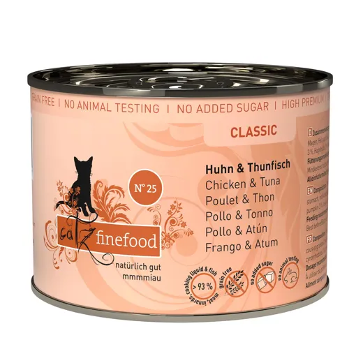 catz finefood Classic N25 Huhn & Thunfisch 200g
