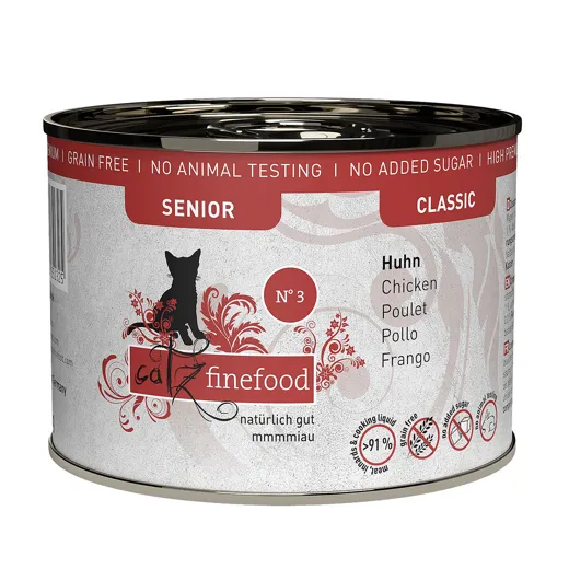 catz finefood Classic N3 Senior Geflügel 200g