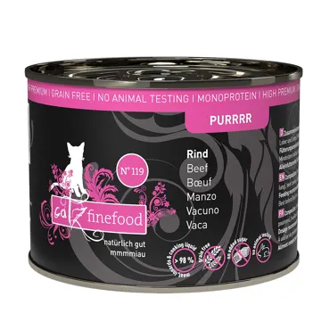 catz finefood Purrrr N°119 - Rind