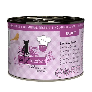 catz finefood Ragout N°611 - Lamm & Kamel 180g
