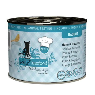 catz finefood Ragout N°613 - Huhn & Muschel 180g