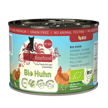 catz finefood Bio N°503 - Huhn 200g