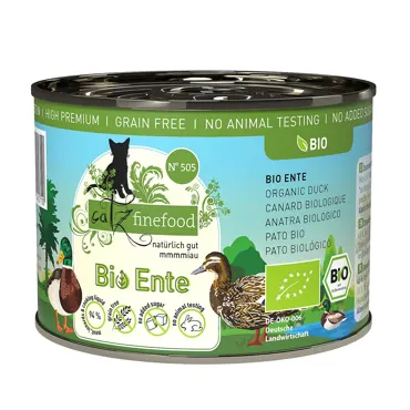 catz finefood Bio N°505 - Ente 200g