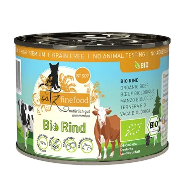 catz finefood Bio N°507 - Rind 200g