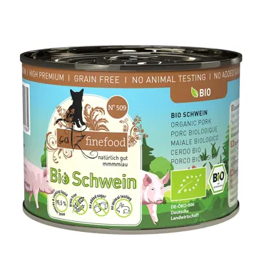 catz finefood Bio N°509 - Schwein 200g