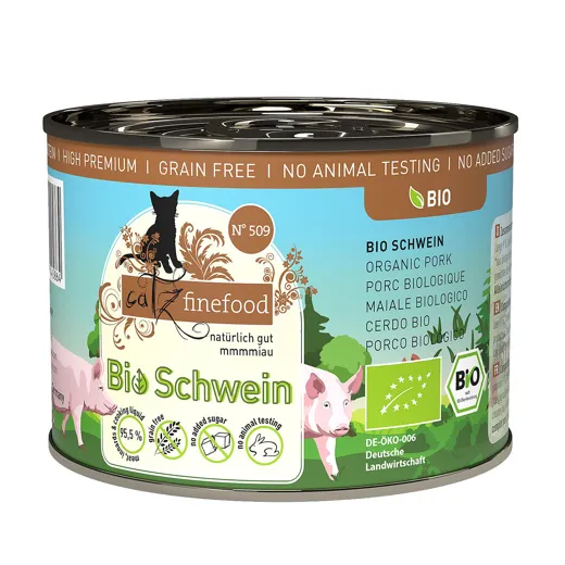 catz finefood Bio N509 Schwein 200g