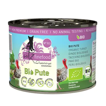 catz finefood Bio N°511 - Truthahn 200g