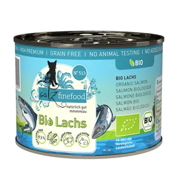 catz finefood Bio N°513 - Lachs 200g