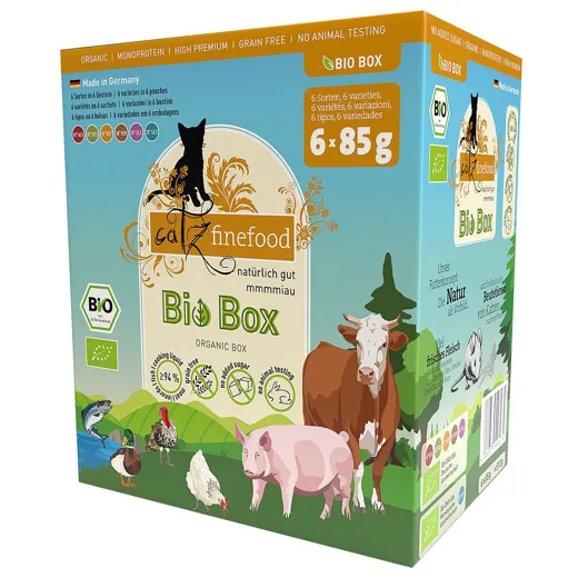 catz finefood Bio Multipack 6x85g