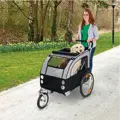 Jogging-Set bestehend aus Frontrad und Schiebebügel für Doggy Liner Berlin. (Buggy nicht im Lieferumfang!)