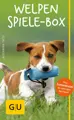 Spielerisch lernen mit der Welpen Spiele-Box mit Futterbeutel aus dem GU Verlag.