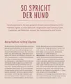Verhaltensweisen deines Vierbeiners richtig einordnen und Missverständnisse vermeiden mit der Taschenbuch Ausgabe Hundesprache aus dem GU-Verlag.