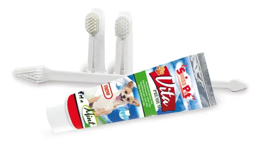 Komplett Set Deluxe zur optimalen Mundhygiene des Hundes von swisspet.