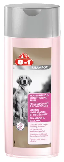 8in1 Conditioner als ideale Ergänzung zu der Shampoo-Serie für ein gesundes Hundefell.