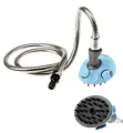 Komplett Dusche mit Massagekopf und Shampoo Dispenser von Ferplast