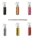 6 Duftrichtungen des Duftsprays von cesare.