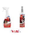 swisspet Fernhaltesprays für Hunde und Katzen.