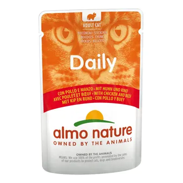 Almo Daily Menu in Beutel - Huhn & Rind 70g