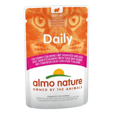 Almo Daily Menu in Beutel - Thunfisch & Lachs 70g