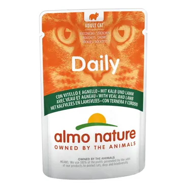 Almo Daily Menu in Beutel - Kalb & Lamm 70g