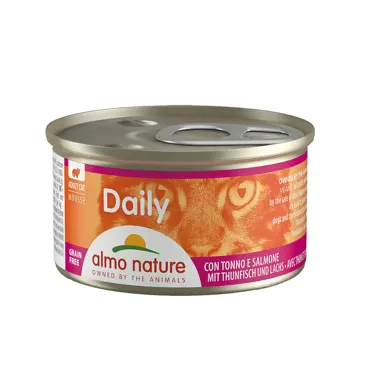 Almo Daily Menu Mousse - Thunfisch & Lachs 85g