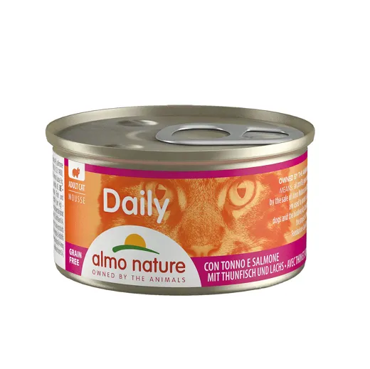 Almo Daily Menu Mousse Thunfisch Lachs 85g