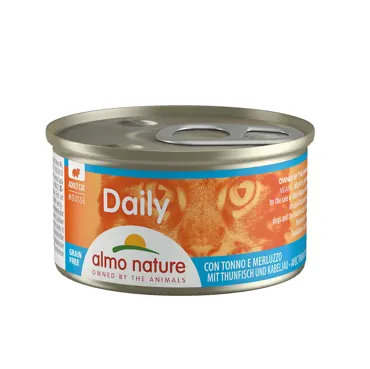 Almo Daily Menu Mousse - Thunfisch & Kabeljau 85g