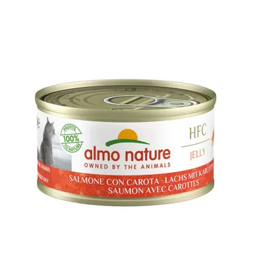 Almo HFC Jelly in Dose - Lachs & Karotten 70g