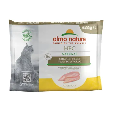 Almo HFC Natural Multipack - Hühnerfilet 6x55g