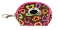 Die Color-Heart Poopbag-Tasche von swisspet mit vielen farbigen Herzen.