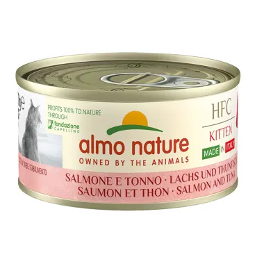 Almo HFC Complete in Dose - Kitten - Lachs & Thunfisch 70g
