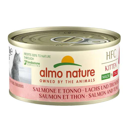 Almo HFC Complete in Dose Kitten Lachs & Thunfisch 70g