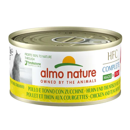 Almo HFC Complete in Dose Huhn, Thunfisch & Zucchini 70g
