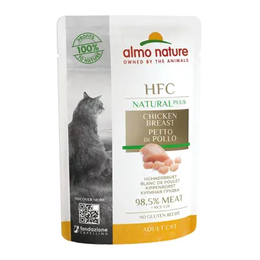 Almo HFC Natural Plus in Beutel - Hühnerbrust 55g
