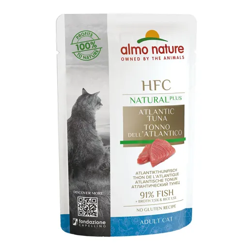 Almo HFC Natural in Beutel Atlantikthunfisch 55g