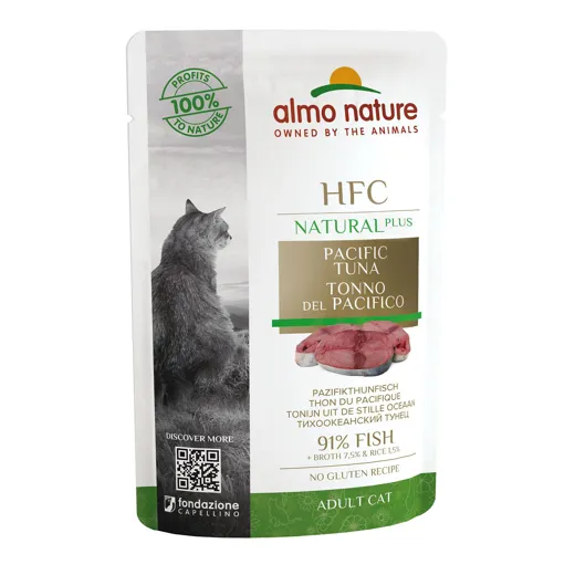 Almo HFC Natural Plus in Beutel Pazifikthunfisch 55g