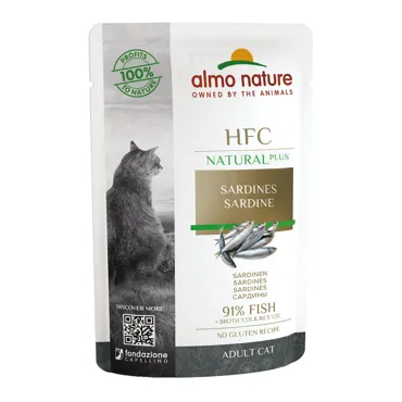Almo HFC Natural Plus in Beutel - Sardinen 55g