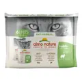 Almo Holistic Anti Hairball Multipack Rind & Huhn 6x70g