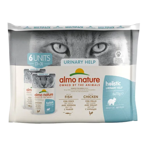 Almo Holistic Urinary Help Multipack Fisch & Huhn
