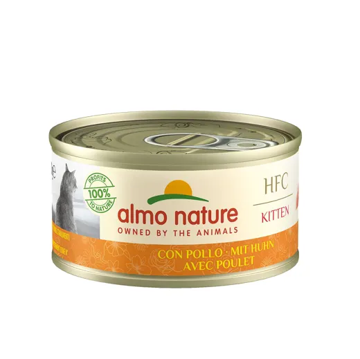 Almo HFC Natural in Dose Kitten Huhn 70g