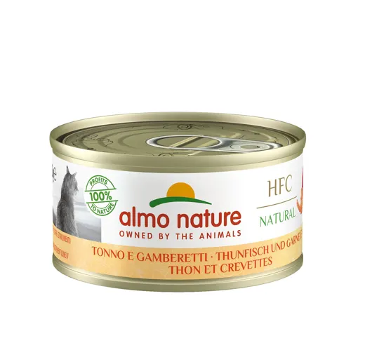 Almo HFC Natural in Dose Thunfisch & Garnelen 70g