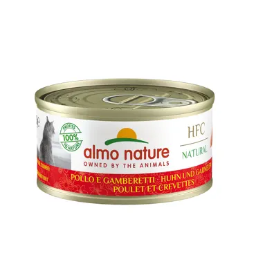 Almo HFC Natural in Dose - Huhn & Garnelen