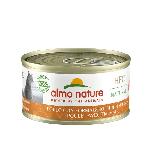 Almo HFC Natural in Dose Huhn und Käse 70g