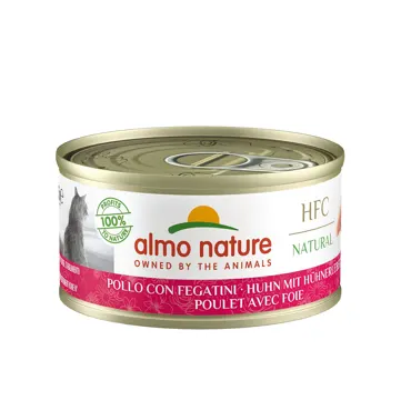 Almo HFC Natural in Dose - Huhn & Hühnerleber 70g