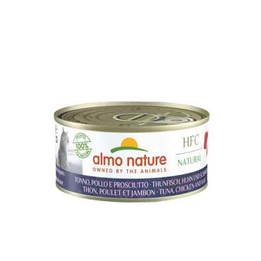 Almo HFC Natural in Dose - Thunfisch, Huhn & Schinken 150g