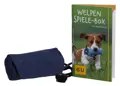 Spielen, Lernen und beschäftigt sein mit der Welpen Spiele-Box und dem Ratgeber von Alexandra Taetz.